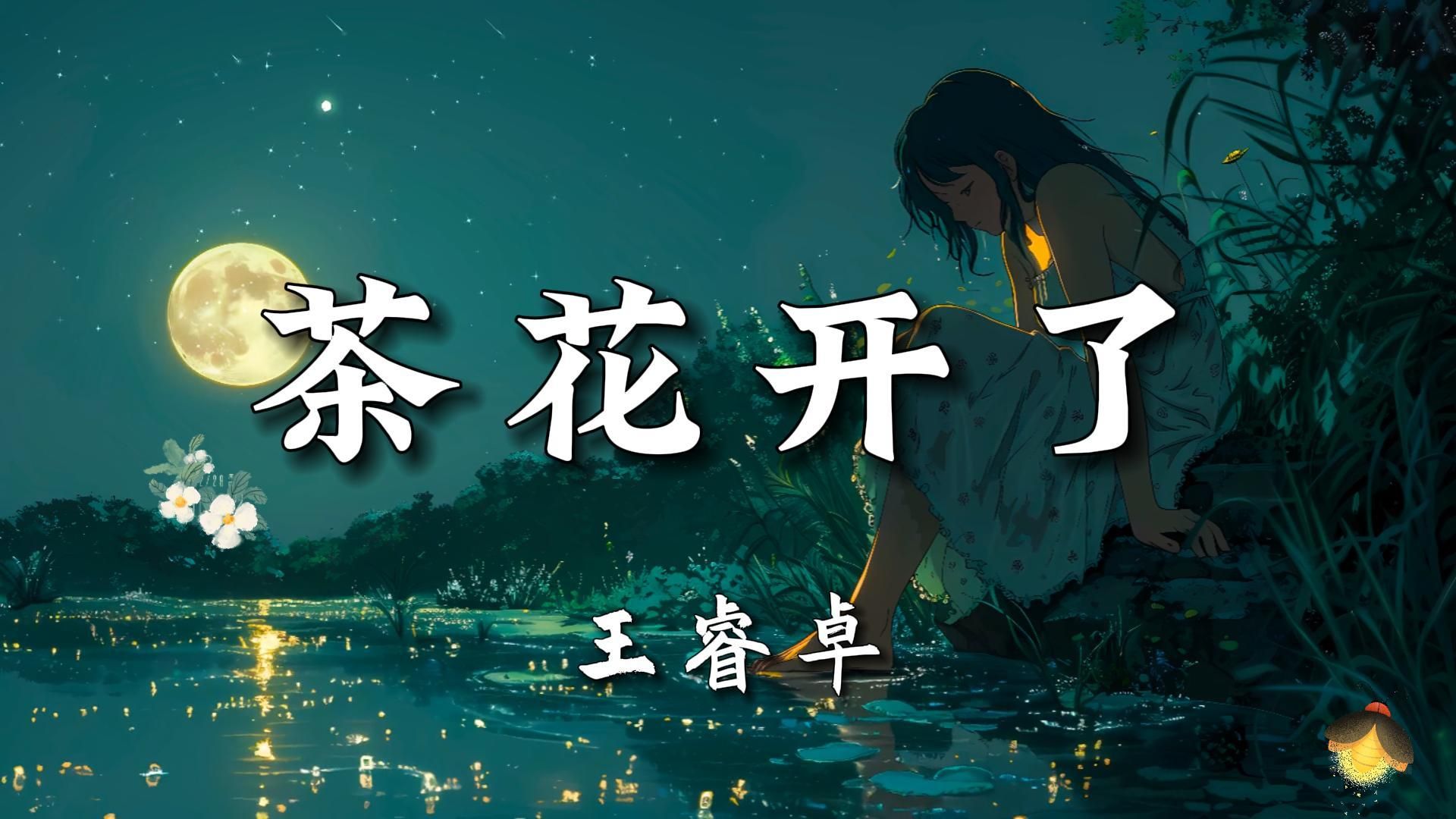 【无损音质】《茶花开了》-王睿卓|“故乡啊 喃喃讲 静静唱，思念的人请别来无恙”