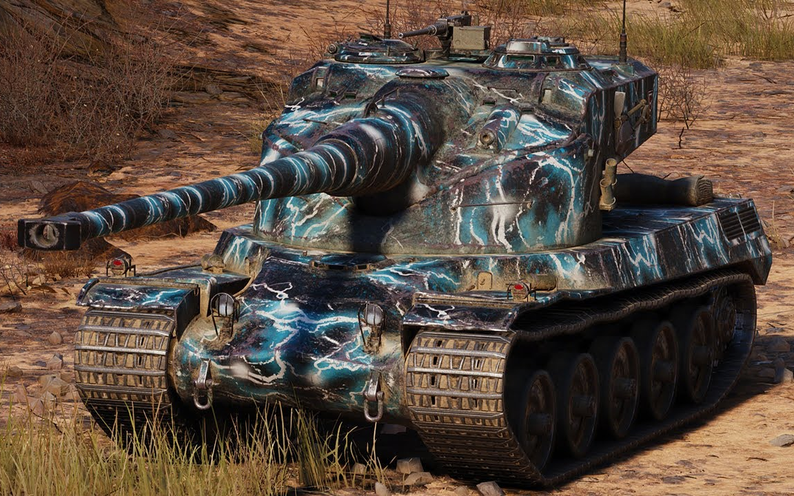坦克世界 amx 50b 2杀 1.08万伤害[埃里哈罗夫]