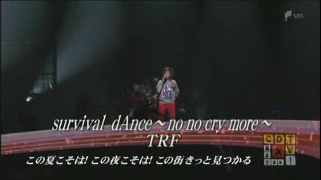 TV]TRF - survival dAnce～no no cry more～[2008.03.26 CDTV]_哔哩哔哩_bilibili