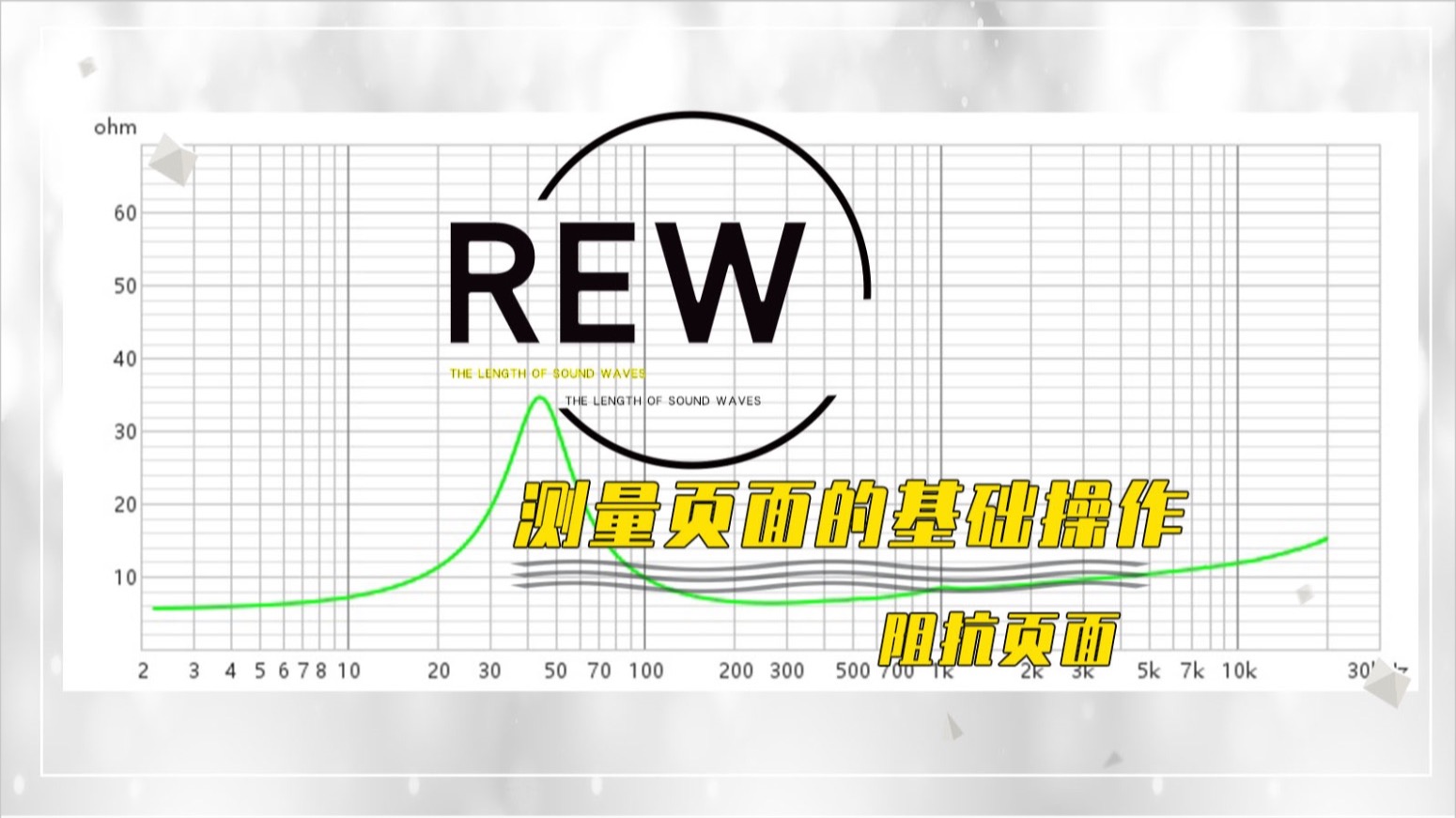 REW测量页面的基础操作—阻抗@15号工程师