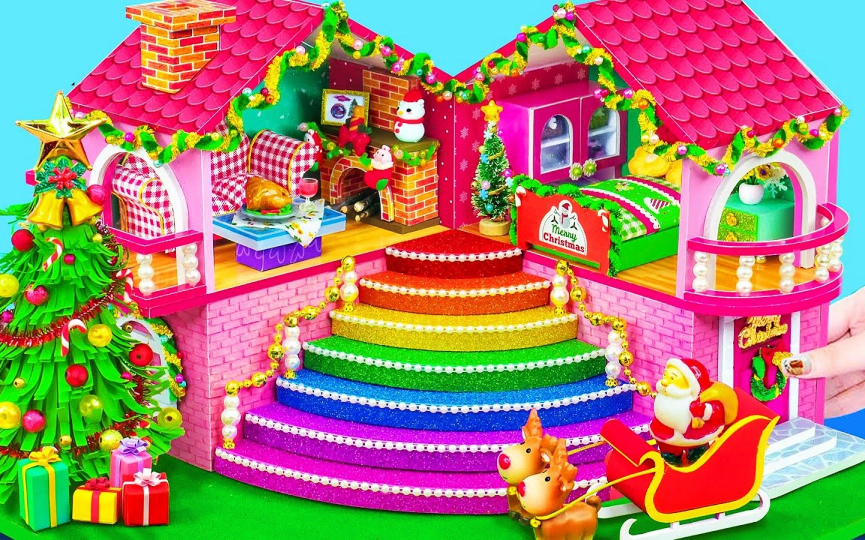 DIY迷你小屋：挑战手工建造圣诞主题小房子，大家觉得怎么样呢？
