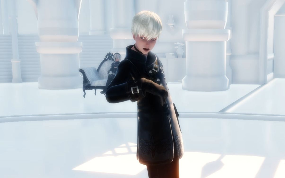 mmd te amo nierautomata 哔哩哔哩 つロ干杯 bilibili