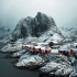 【8K】挪威罗弗敦群岛|Hamnoy渔村——放松助眠
