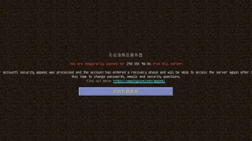 我的世界服务器中，哪些行为可能导致玩家被ban？