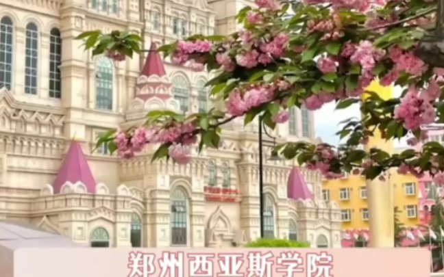谁家大学生住在城堡里啊！ #郑州西亚斯学院 #河北美术学院 #浙江道教学院