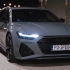 猛兽上路：2020款 Audi RS6 C8 Nardo Grey水泥灰涂装 _ 4K