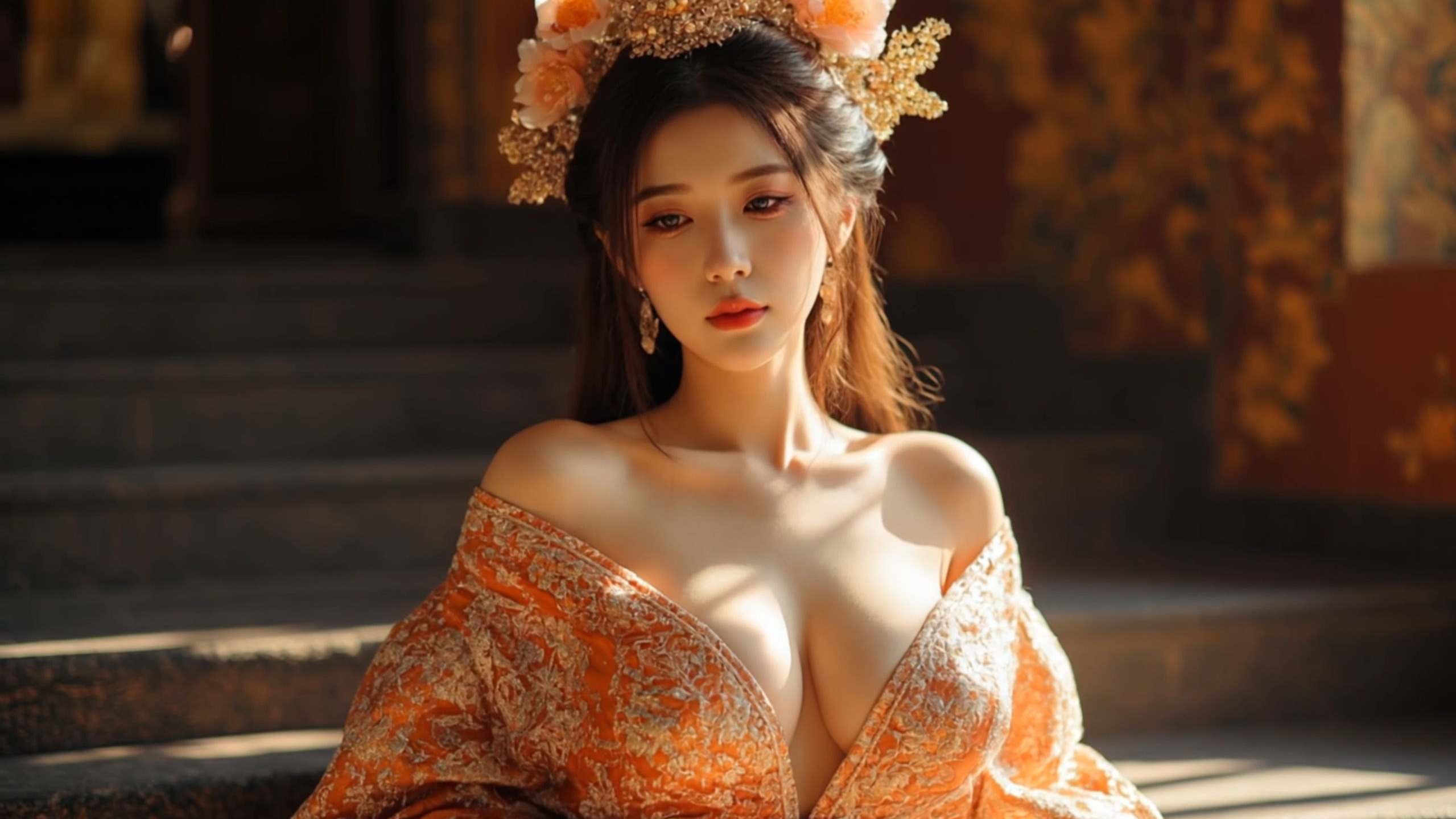 【AI MV】宫廷浴液风【亚洲美颜】