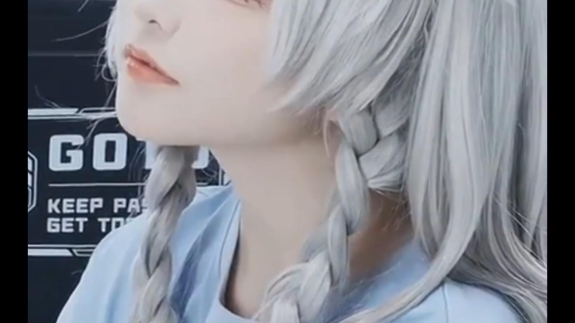 [QCos]Arknights Pramanix(just mistake) Cosplay 明日方舟：初雪 Cosplay (2)