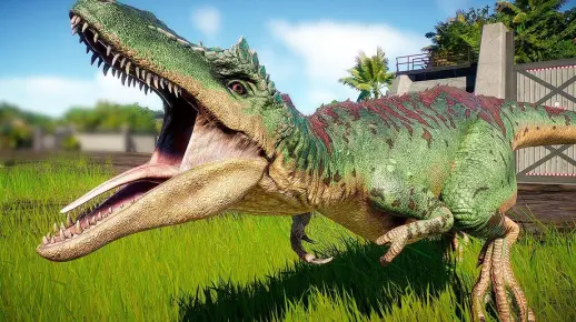 释放所有虔州龙皮肤组合 - 侏罗纪世界：进化2 DLC 电影级特效