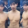 188短剧演员肌肉模特帅哥姜宸阳健身房直播