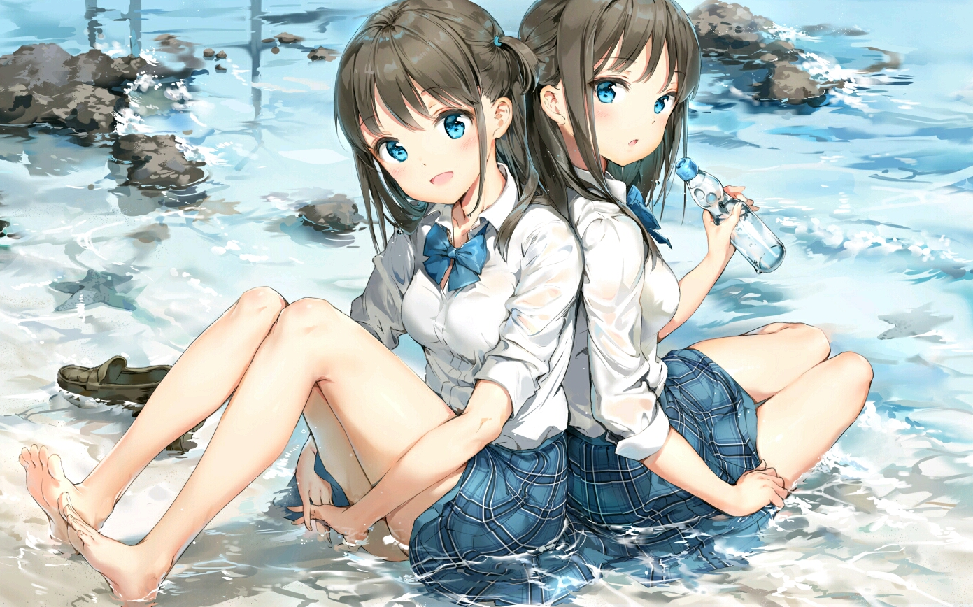 动漫二次元美女黄图 黄图二次元黑色背景