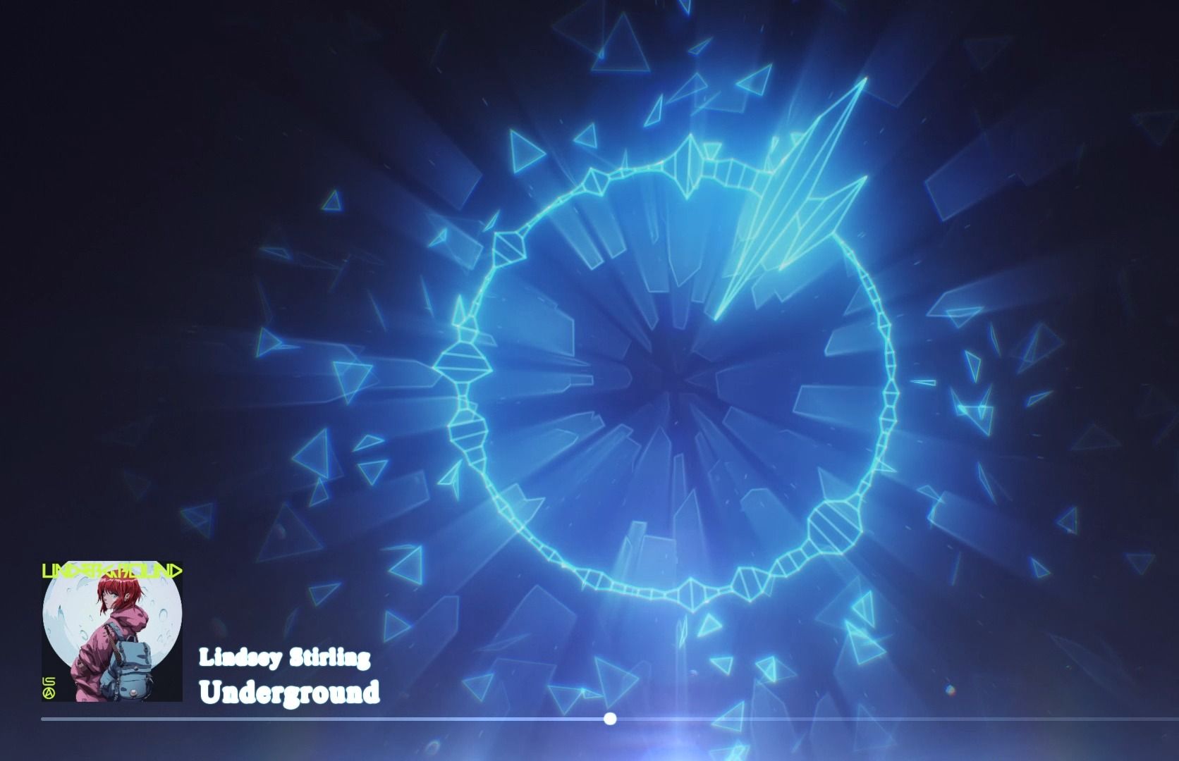 Underground - Lindsey Stirling 音乐可视化