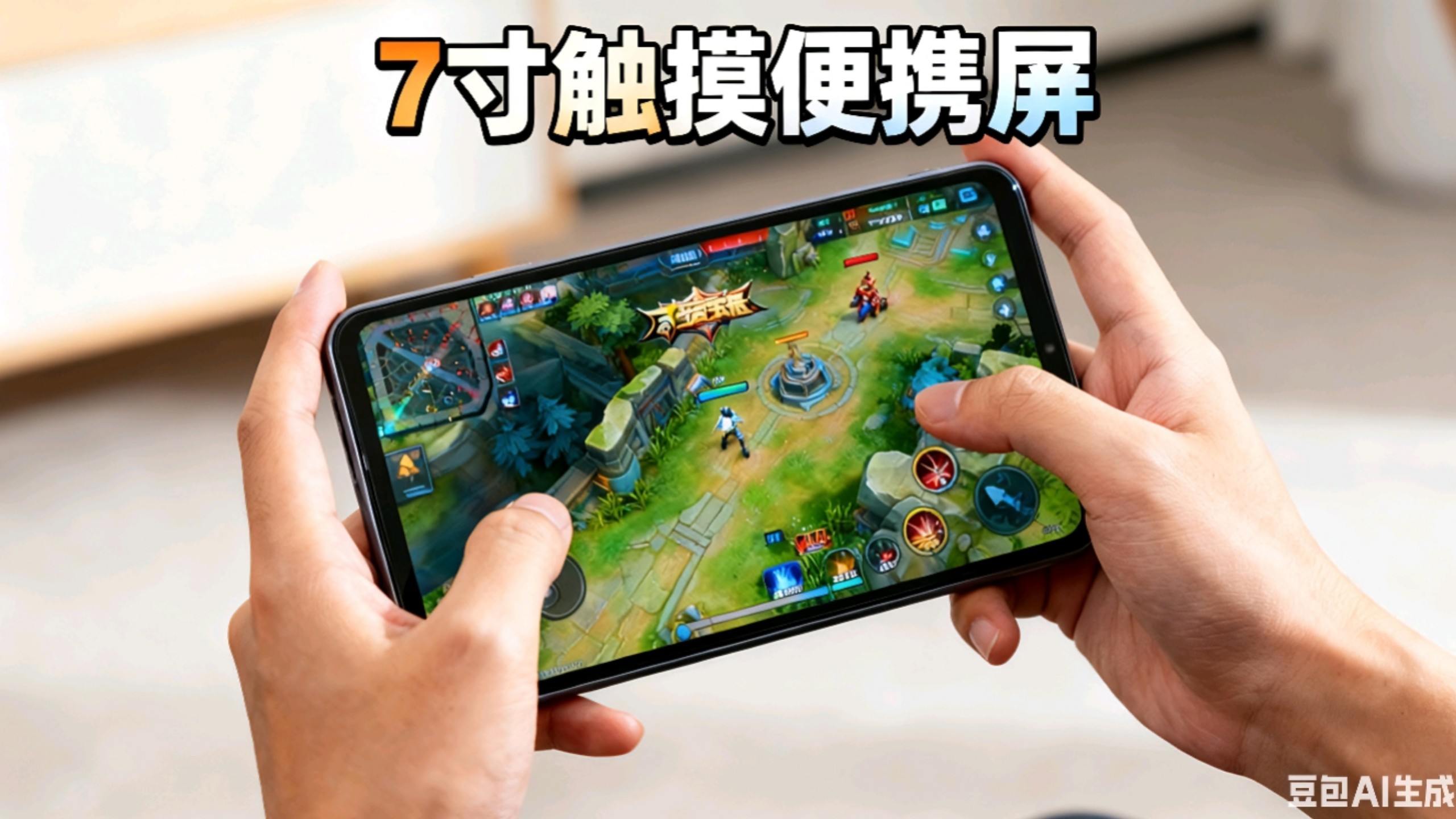 2款 7寸 CNC 触摸便携屏 无需电池 一线通连接 (送NS手柄安装卡槽) p02 使用场景