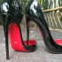 红底高跟鞋 IRIZA 120MM，这个款式应该没有多少人肯尝试吧？