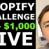 【中英字幕】 来看看老外是怎么创业的》》》 shopify新开，7天挑战从0做到1000美元销售