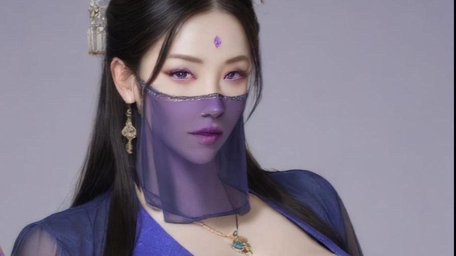 紫色仙子最有韵味了！