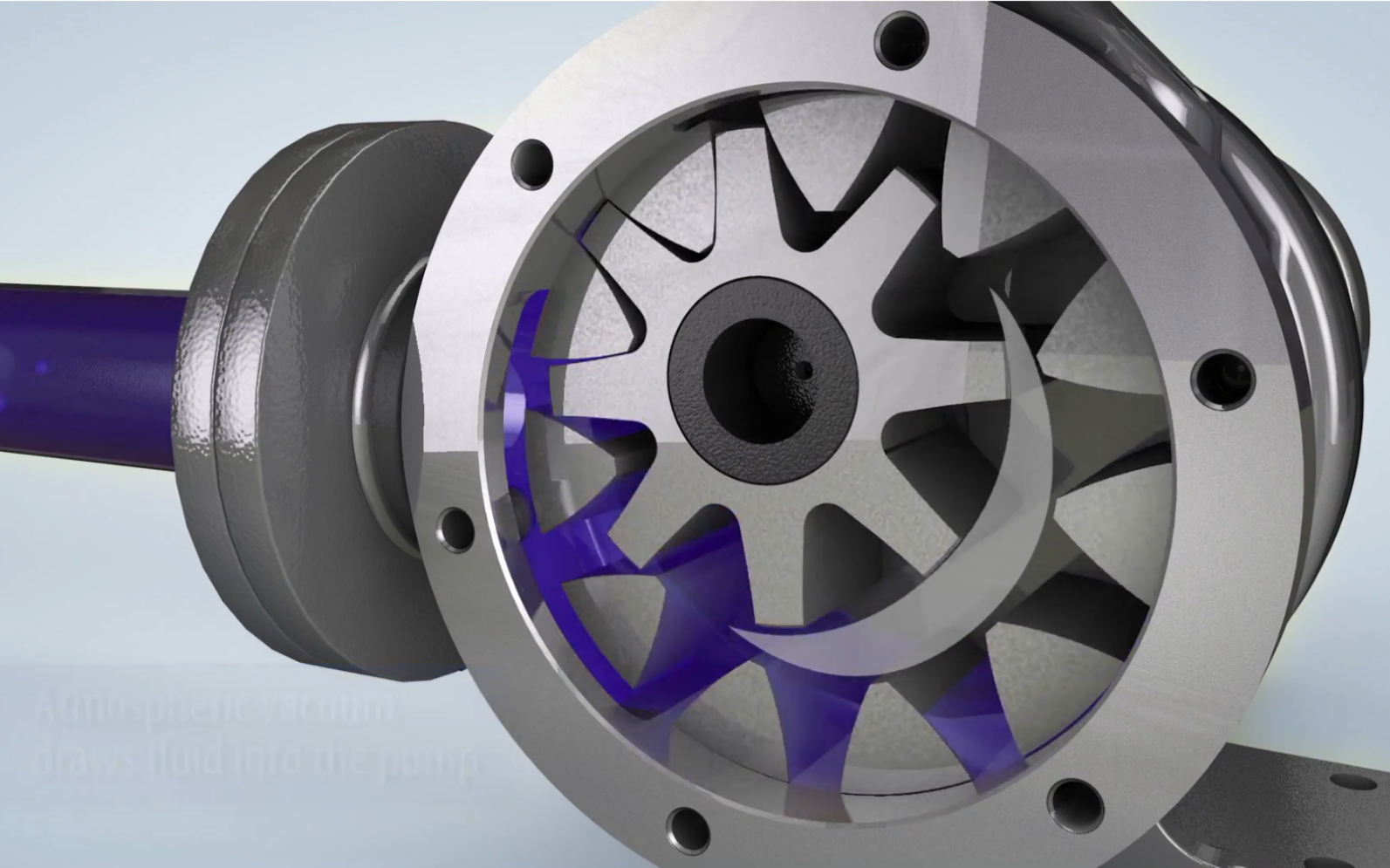 液压系统的internal gear pump (又叫gerotortype pump) 是如何工作的呢？_哔哩哔哩 (゜゜)つロ 干杯