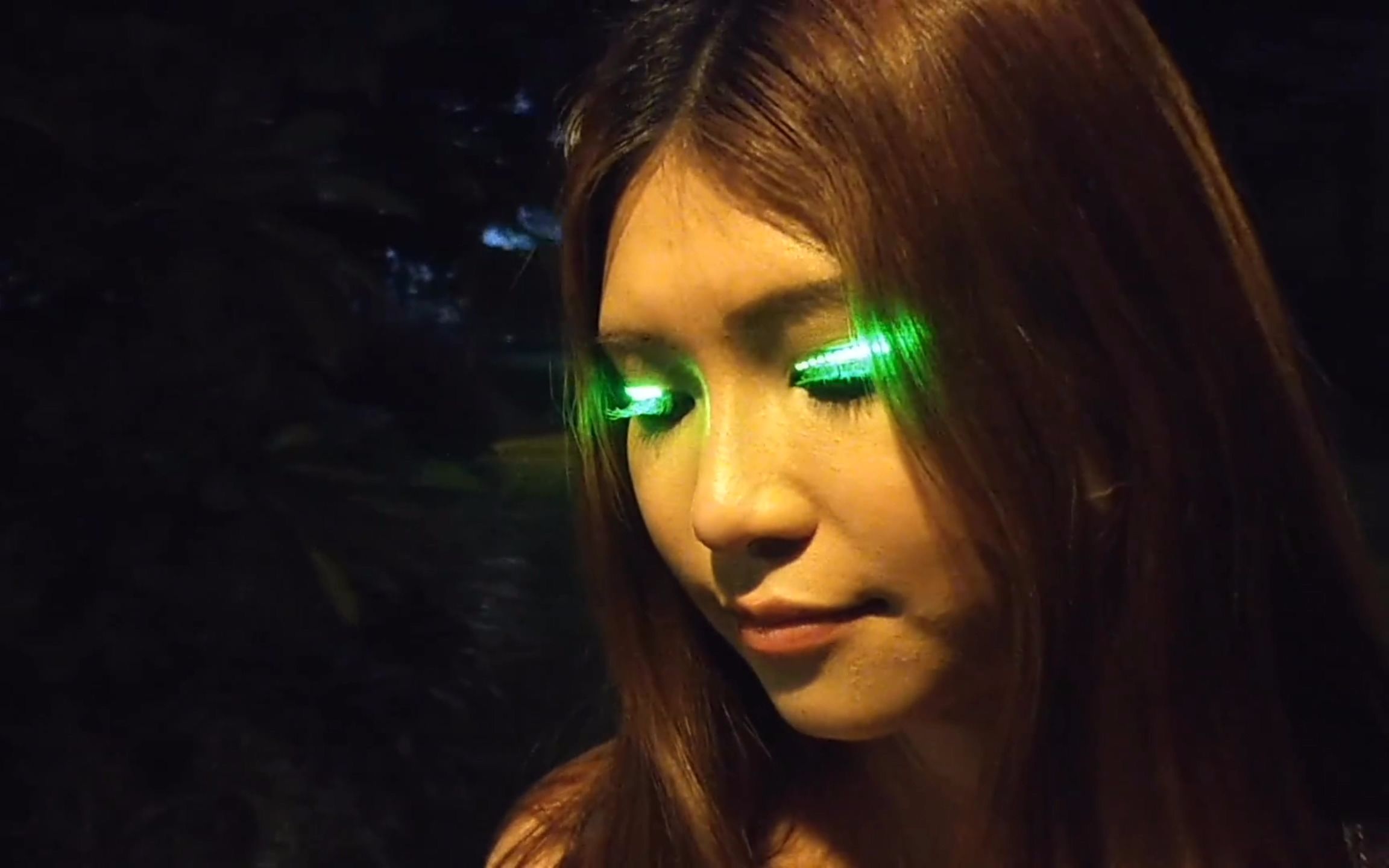 wunaomirgb电光眼睫毛小姐姐美呆了