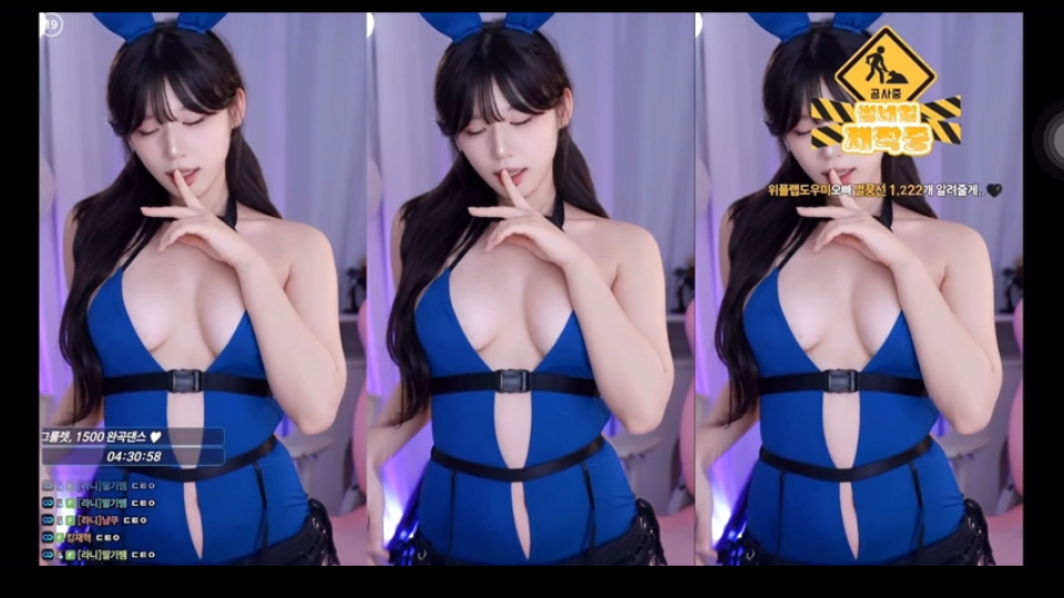 韩bj 고라니율 小蓝兔子