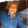 蒙古草原，天气晴 老奶奶 プージェーのおばあさんのスレンさん（2014年8月