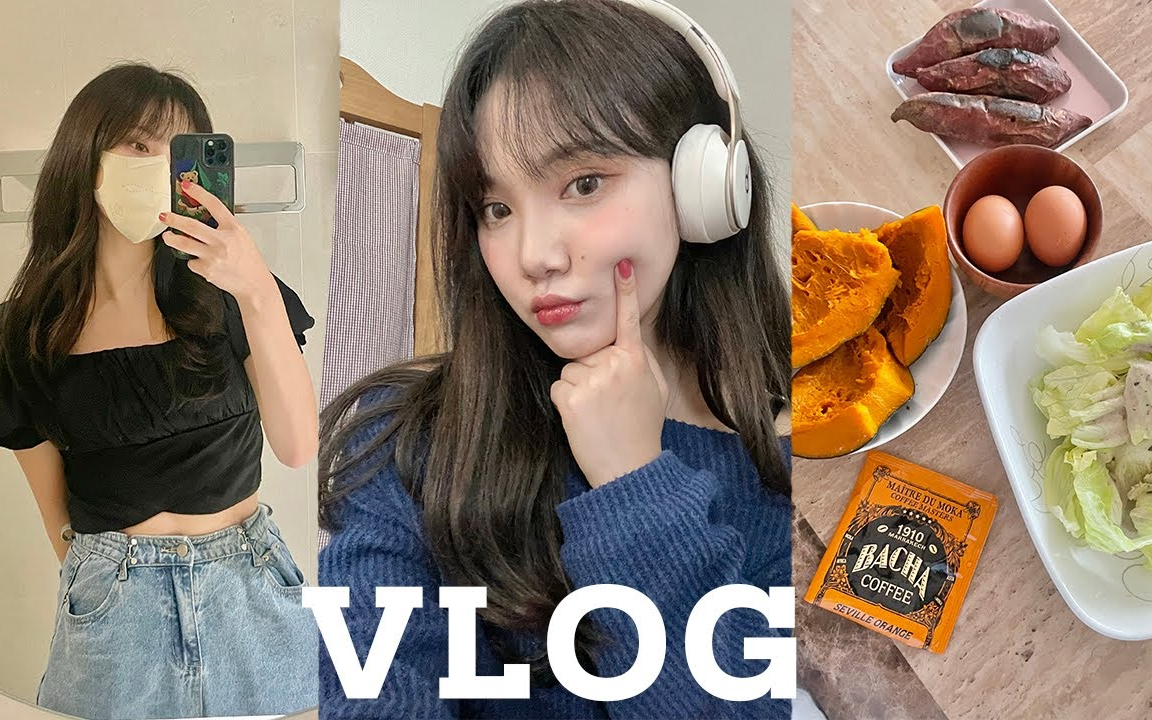 【DAL RING】韩国女生琐碎的日常VLOG(接发/饮食记录/DIET辅助剂&营养剂)哔哩哔哩bilibili