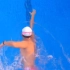 【游泳示范】大池100米自由泳俯瞰视角，身体伸直，手不过中线，一目了然