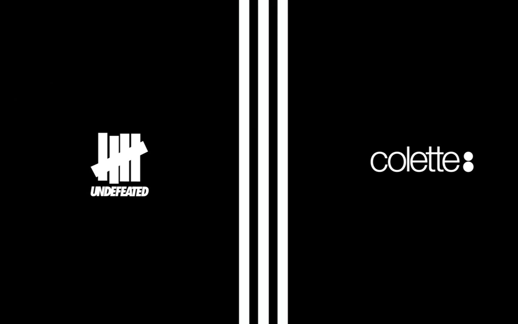 adidas consortium × undefeated × colette 2017 联名