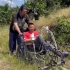 手工给华农兄弟做了一个轮椅除草机
