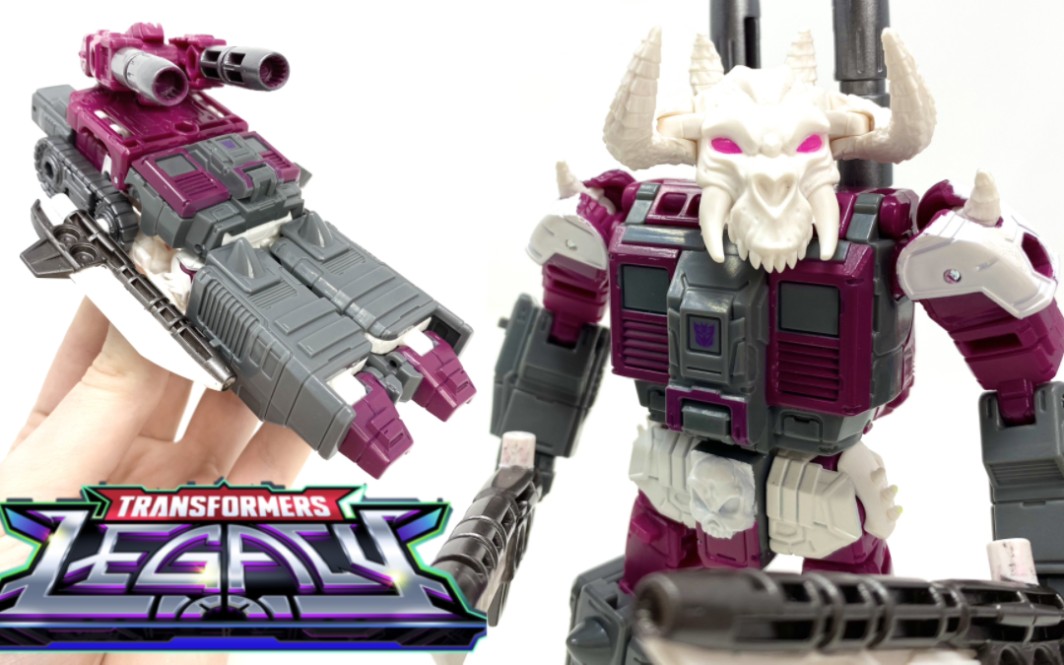 Transformers LEGACY Deluxe Class SKULLGRIN Review_哔哩哔哩_bilibili