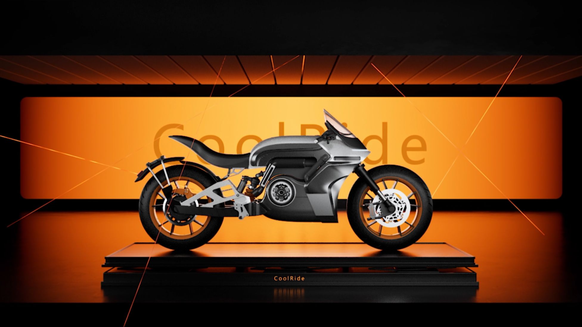 C4D | 摩托车产品动画