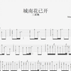 【吉他谱】《城南花已开