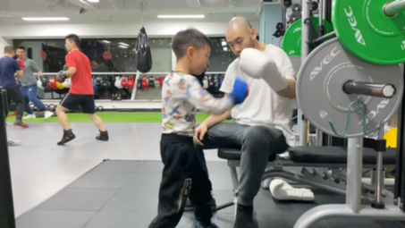 北京拳匠搏击俱乐部 七岁小朋友