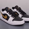 Air Jordan 1 Low 白黑金脚趾 AJ1乔1低帮休闲板鞋