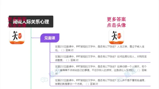 智慧树知到图说人际关系心理答案-章节测试答案  第1张