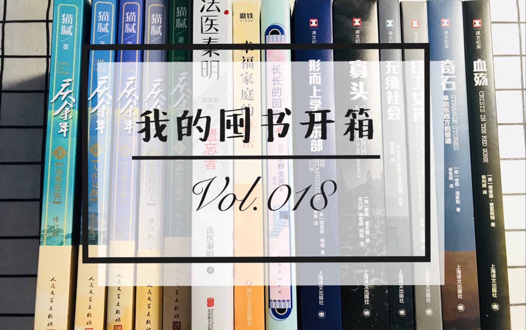 『囤书开箱Vol.018』久违的囤书开箱之双十一买什么书 | 理查德ⷦ™𗦖視🠤𝕤𜟠张彤禾 戴维ⷩœ夫曼 NHK节目组 东野圭吾 克拉克 秦明 猫腻 | 时寒哔哩哔...