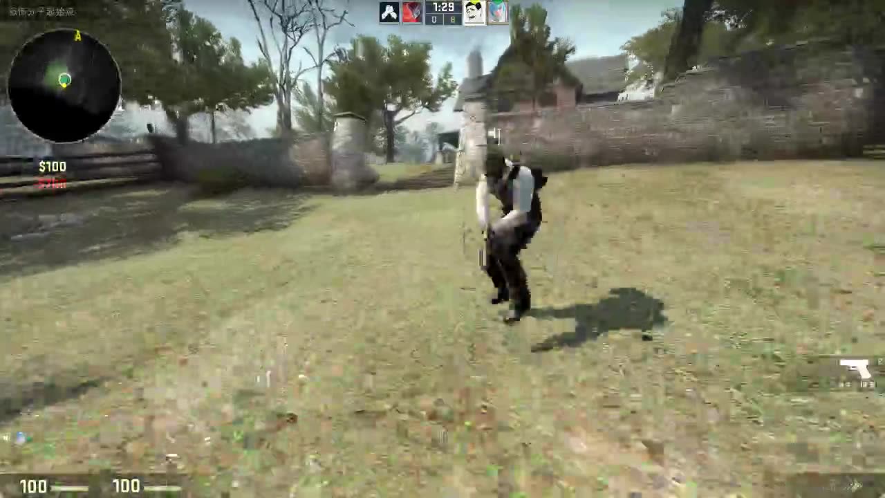 吓到宝宝三个陀螺打csgo?