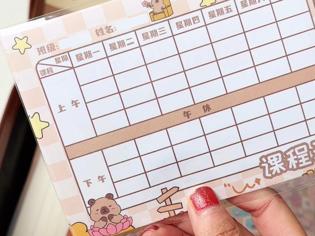 给孩子的礼物，就送这套卡皮巴拉文具大礼包！高颜值实用文具一站式备齐，承包孩子一学期的文具 #文具大礼包#学习用品 #礼物