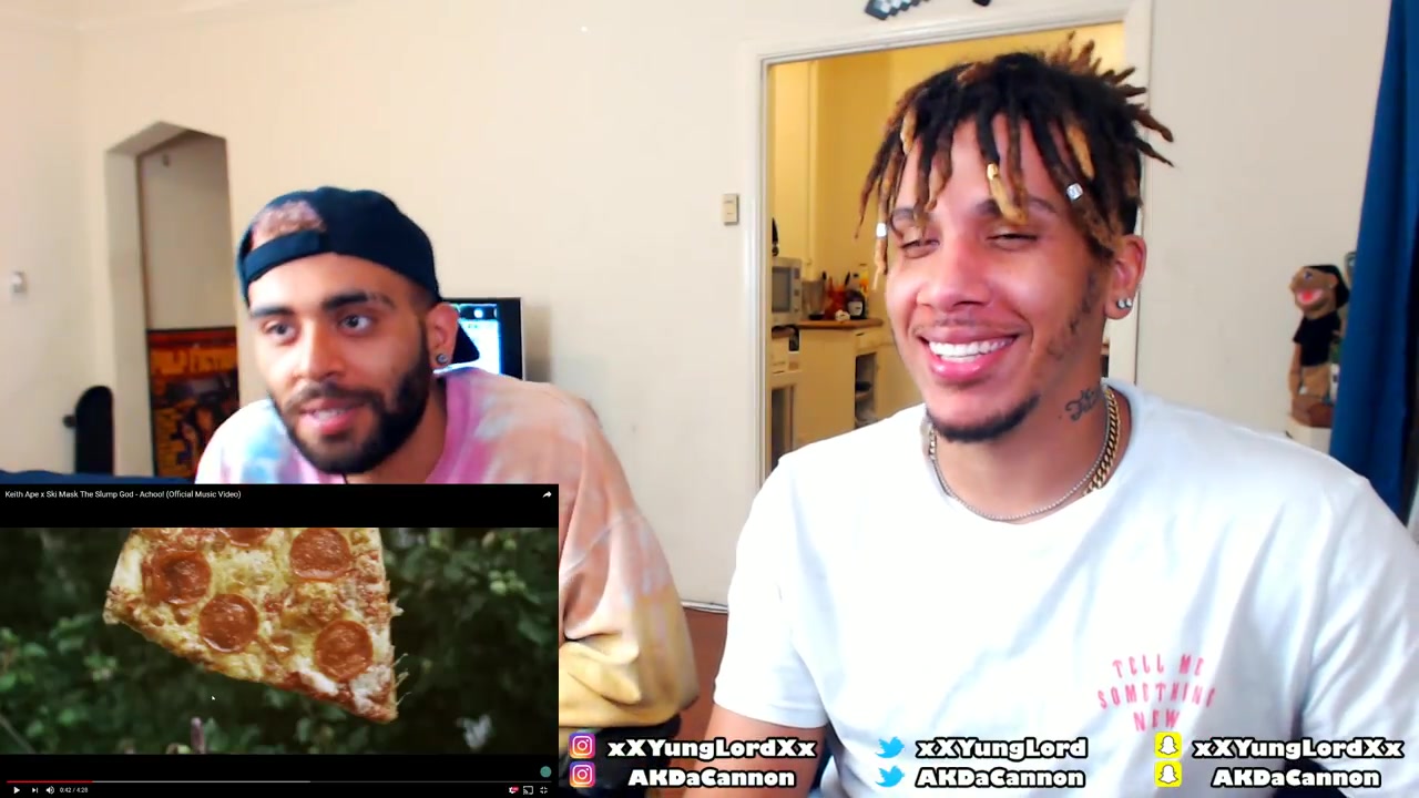 【reaction】xxyunglordxx看keith ape x ski mask the slump god - a