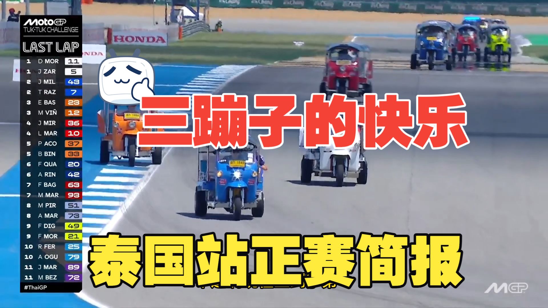 2026MotoGP泰国正赛开三蹦子？鸡王觉醒真的很强，马力狗被爆杀！惨了！
