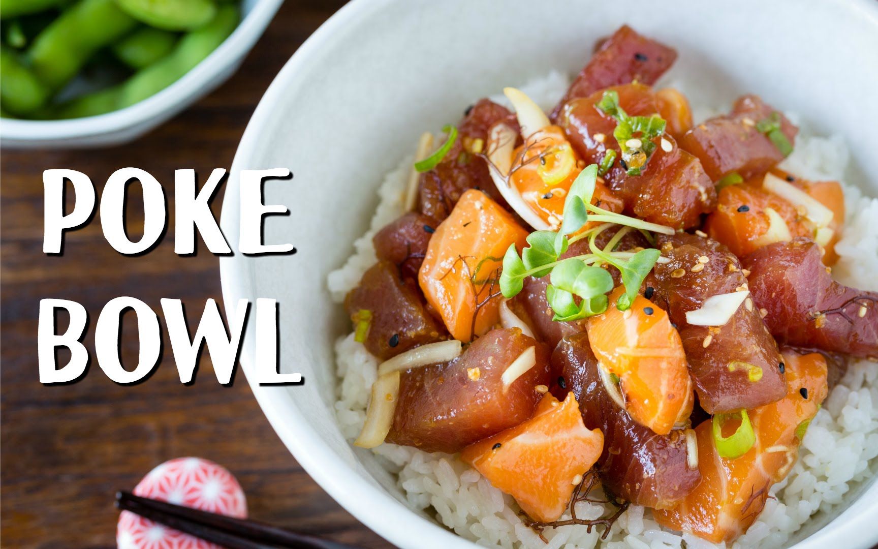 生鱼盖饭:poke bowl