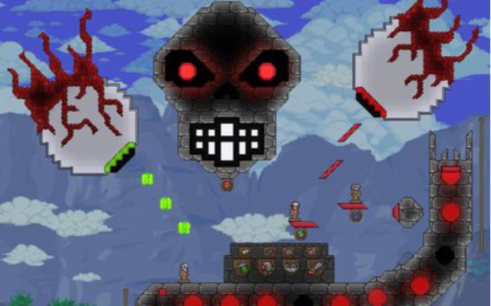 泰拉瑞亚刷东西