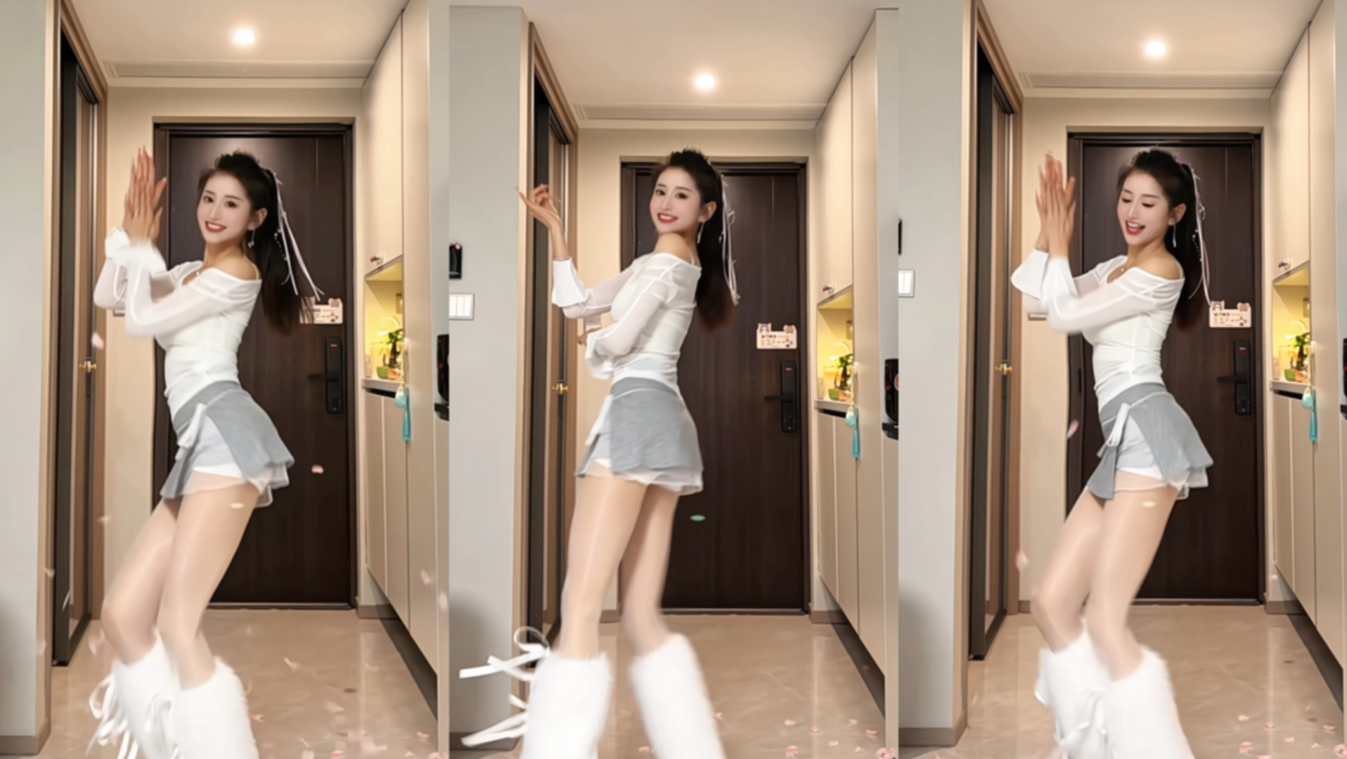 【腿腿】这不就是跳舞的魅力嘛！