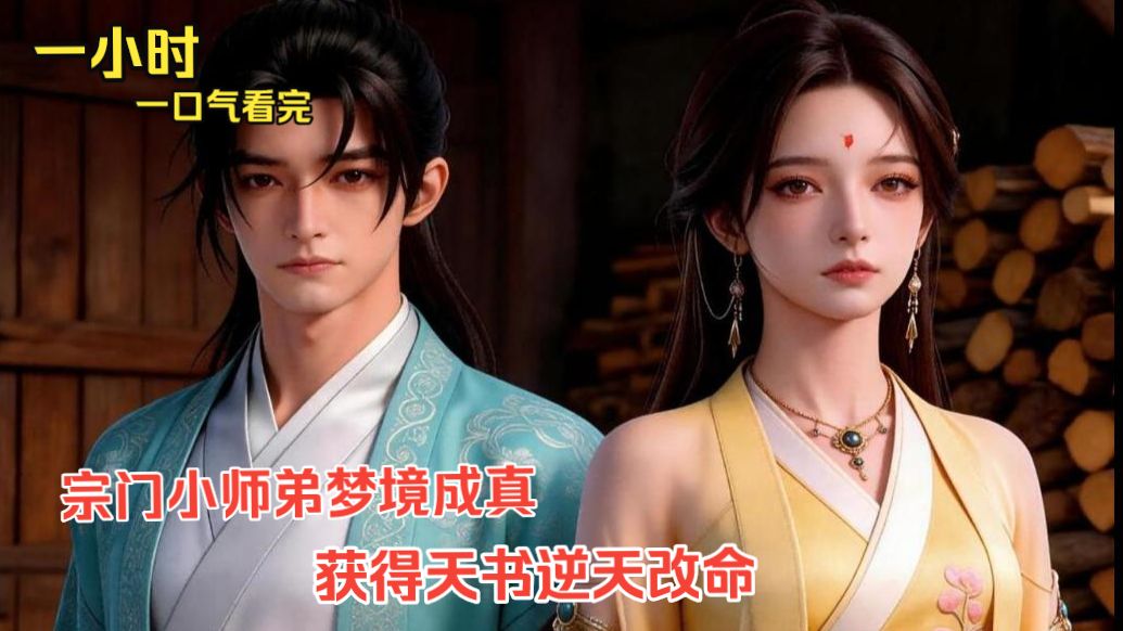 【一小时看完】宗门小师弟梦境成真 获得天书逆天改命