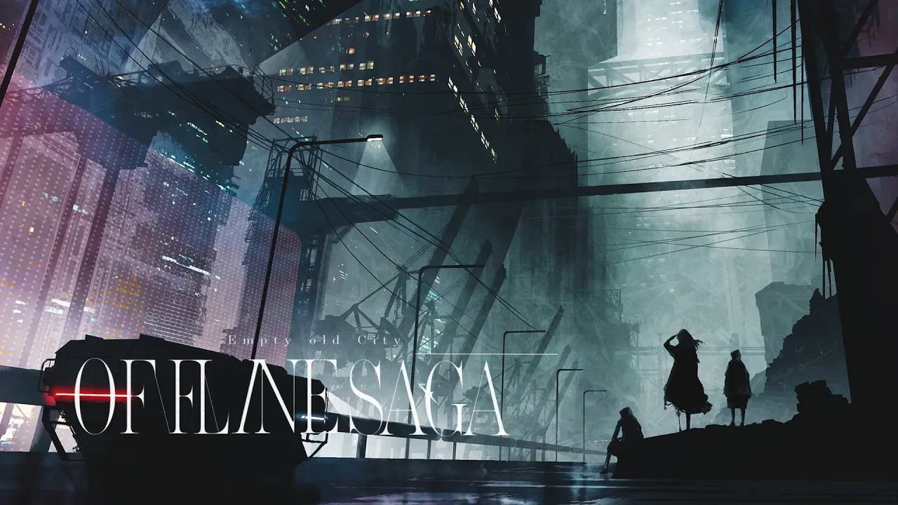 【Hi-Res】Empty old City - Offline Saga (feat. 水槽)