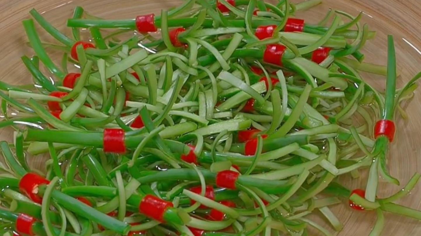 蒜苔新吃法