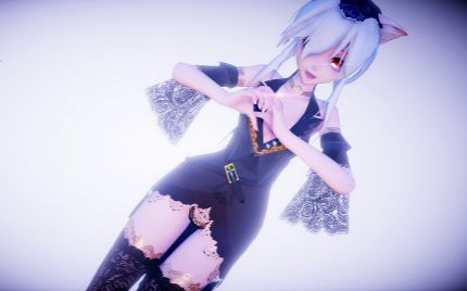 【mmd】好看的弱音小姐姐! 没有尾裙版