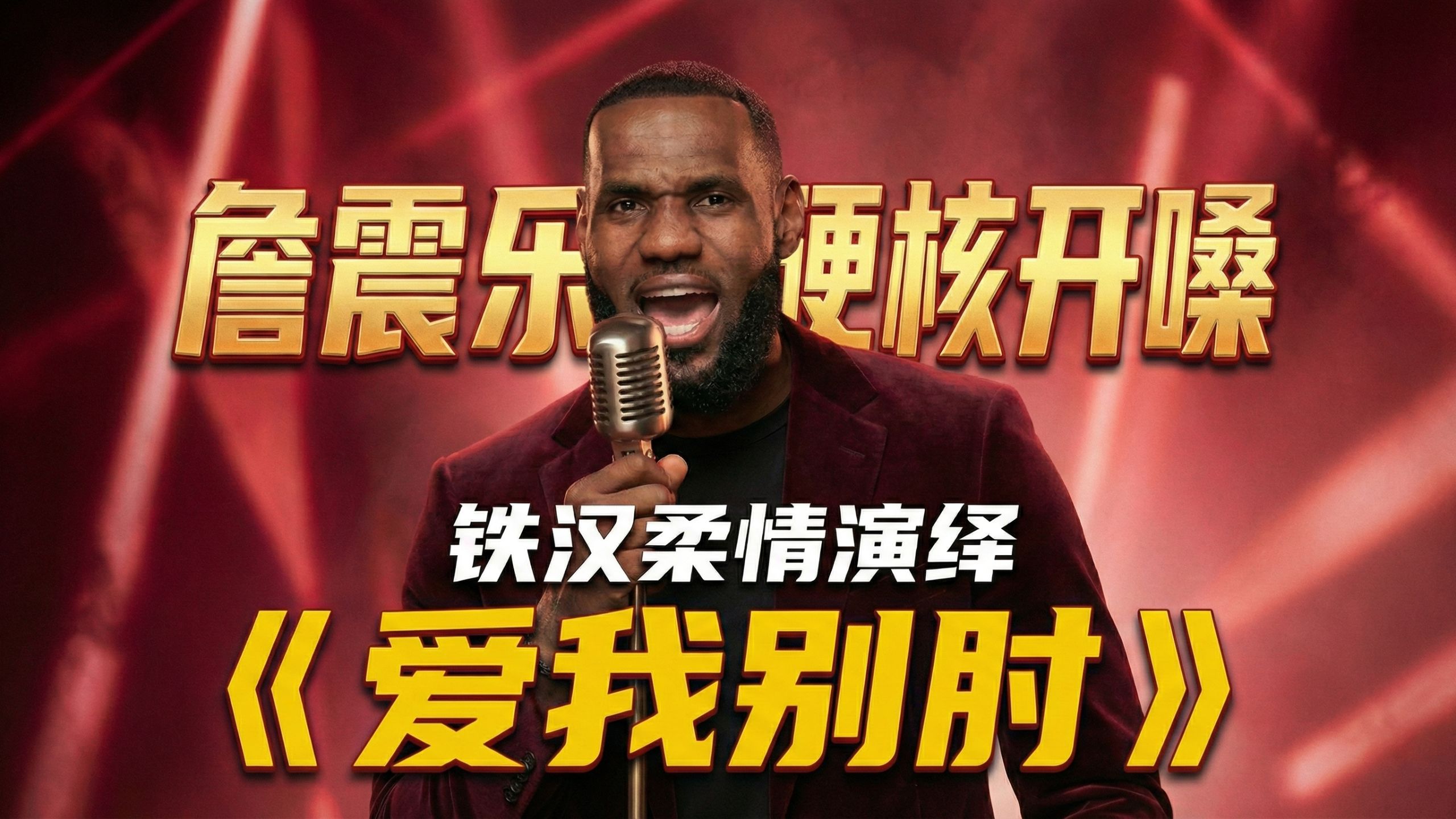 詹皇音综「我不是歌手」第一期Live纯享《爱我别肘》硬核开嗓展铁汉柔情