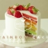 【搬运】制作彩虹水果蛋糕，看起来不是一般的好吃啊！