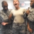 美国女兵接受电击体验抓狂现场
