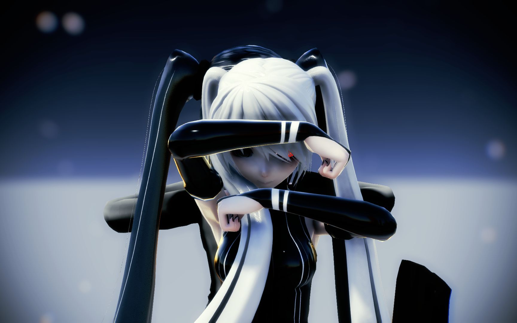 东京喰种mmd丨初音变成了这个样子你们还会爱吗